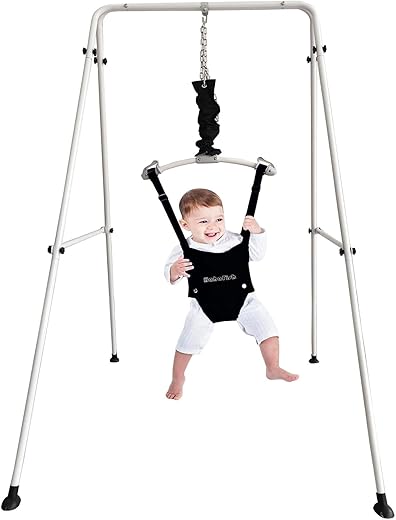 Baby Door Jumper and Bouncer with Stand for Active Babies That Love to Jump and Have Fun Toddler Infant