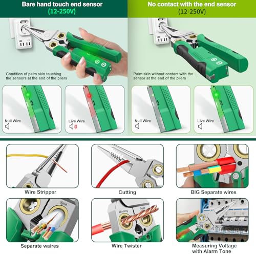GADO 8-in-1 Wire Stripper with Tester