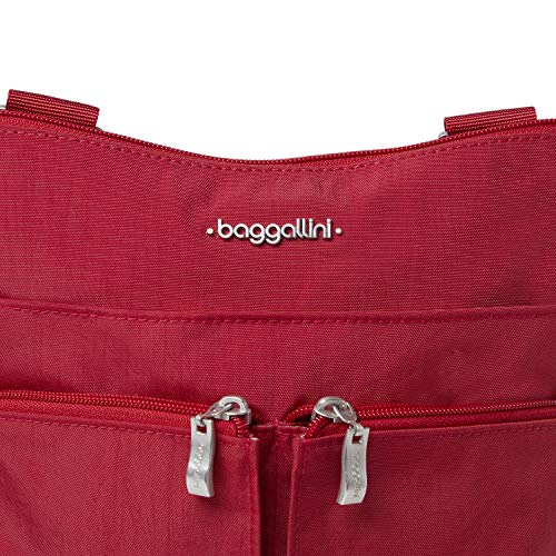 Baggallini Horizon Lightweight Crossbody Bag –Multi-Pocketed, Water Resistant Travel Purse With Removable Wristlet #TOP5
