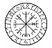 Adesivi design Vegvisir per auto 15 centimetri | Per adulti amanti della cultura Vikinga | Ponlo nel tuo auto moto Furgoneta Camper | Regalo originale per seguoi da Vikingos Odin Ragnar Lothbrok
