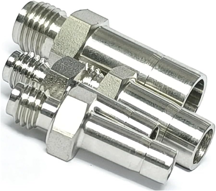 1/8" 3mm 1/4" 3/8" Tube OD Double Ferrule Compression Union to Compression Male Tube SUS316L Stainless Steel Pipe Fitting (1l4 to 3l8 Inch)
