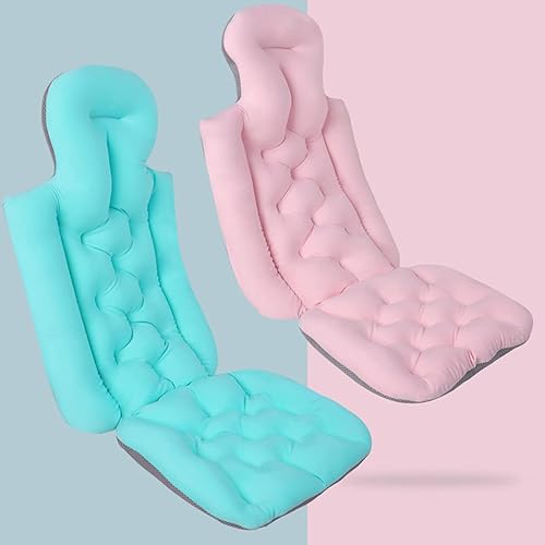 Miniatura 7 de Almohada de baño de cuerpo completo, almohadas de baño para bañera, almohada de bañera para adultos, almohada de baño para soporte de espalda, cojín