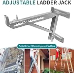 Ladder Jacks Bracket,for Scaffolding Extension Ladder Jack 2-Piece for 20 Inch Workbench, Bricklaying, Painting and Roofing Tools for Construction Sites and Home Repair.