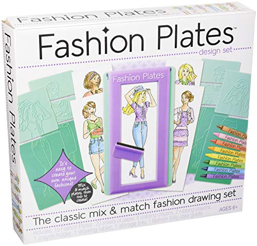 Fashion Plates - Fashion Drawing Set by Kahootz
