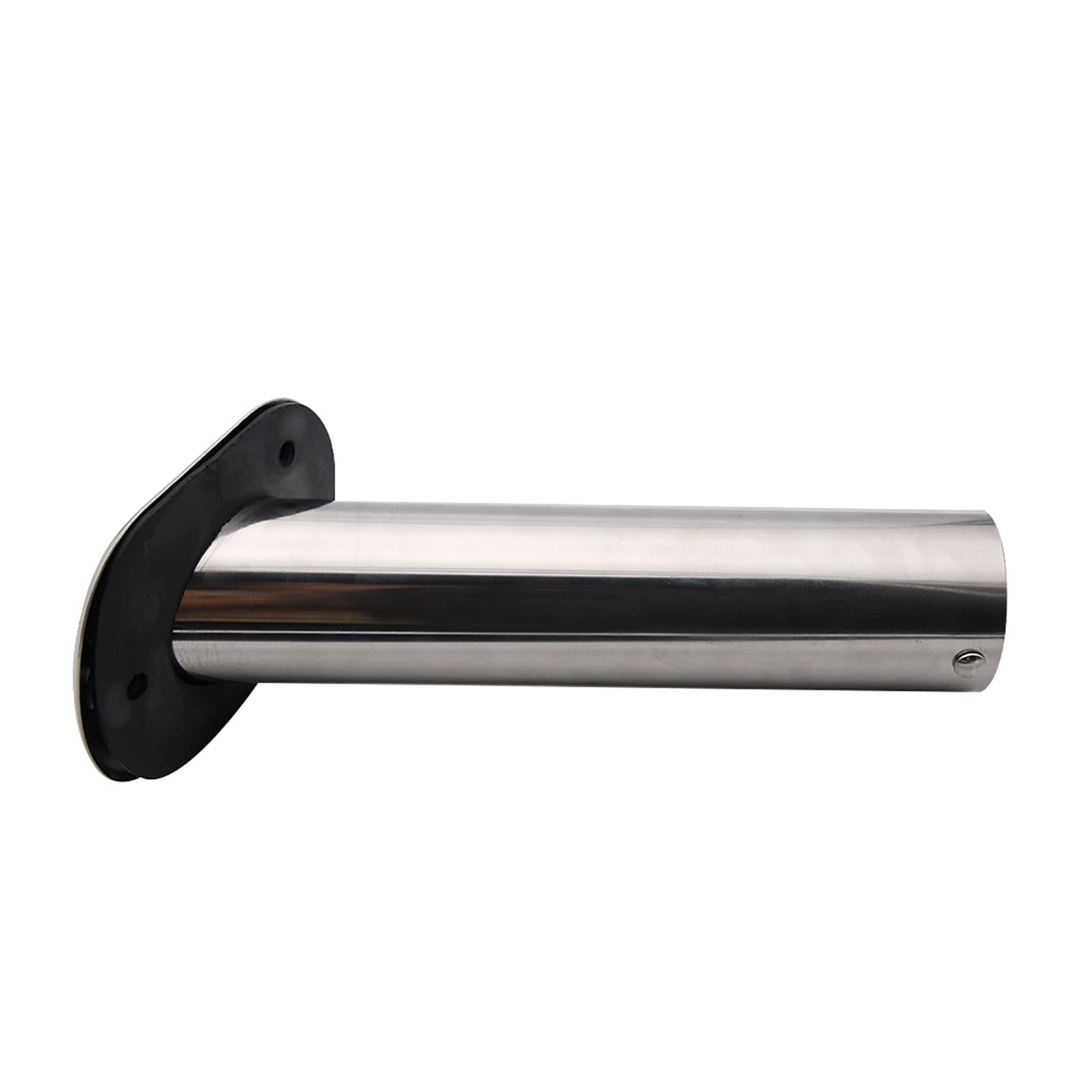 Portacanne da barca Supporto For La Canna Da Pesca In Acciaio Inox For Barchetta Da Incasso Da 15/30/090 Gradi Con PVC. Cap Marine Boat Accessories(1pc 15 degree)