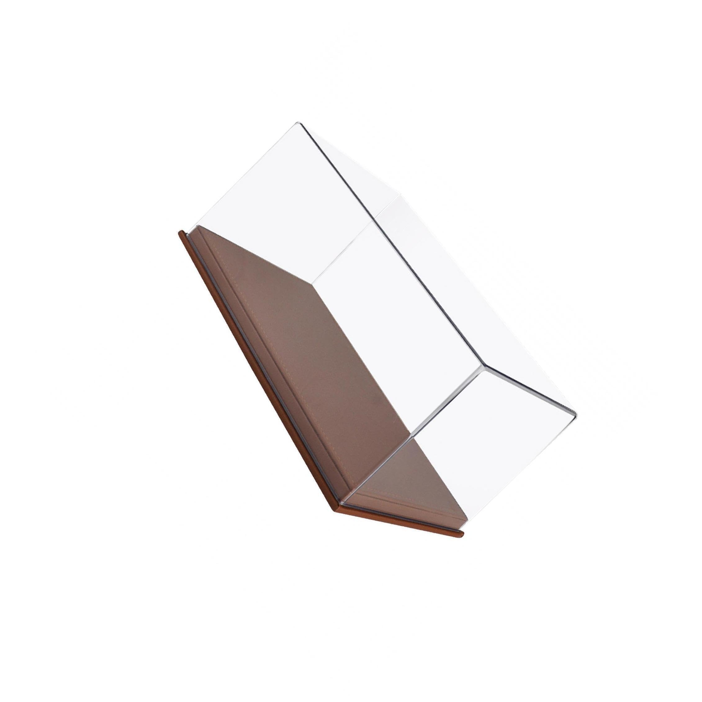 Vitrina de Garaje para Coche Fundido a presión a Escala 1/24 bellamente elaborada con Cubierta de acrílico Transparente incluida Vitrina de Coche de