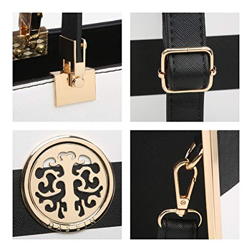 Bolso Dasein para mujer con asa superior y billetera miniatura 6