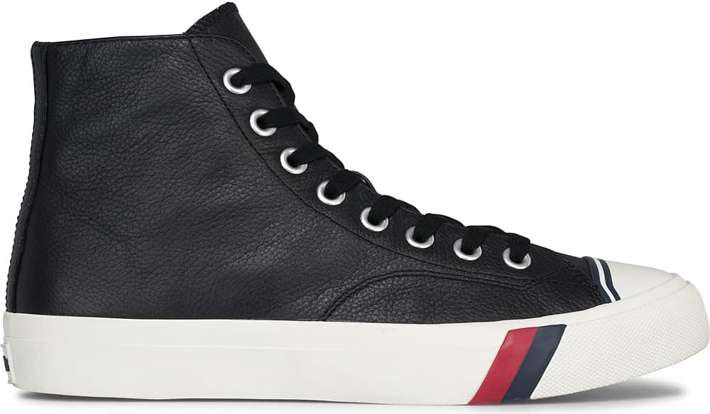 Keds Royal Hi Lace Up Fashion Sneaker, Black, 9.5