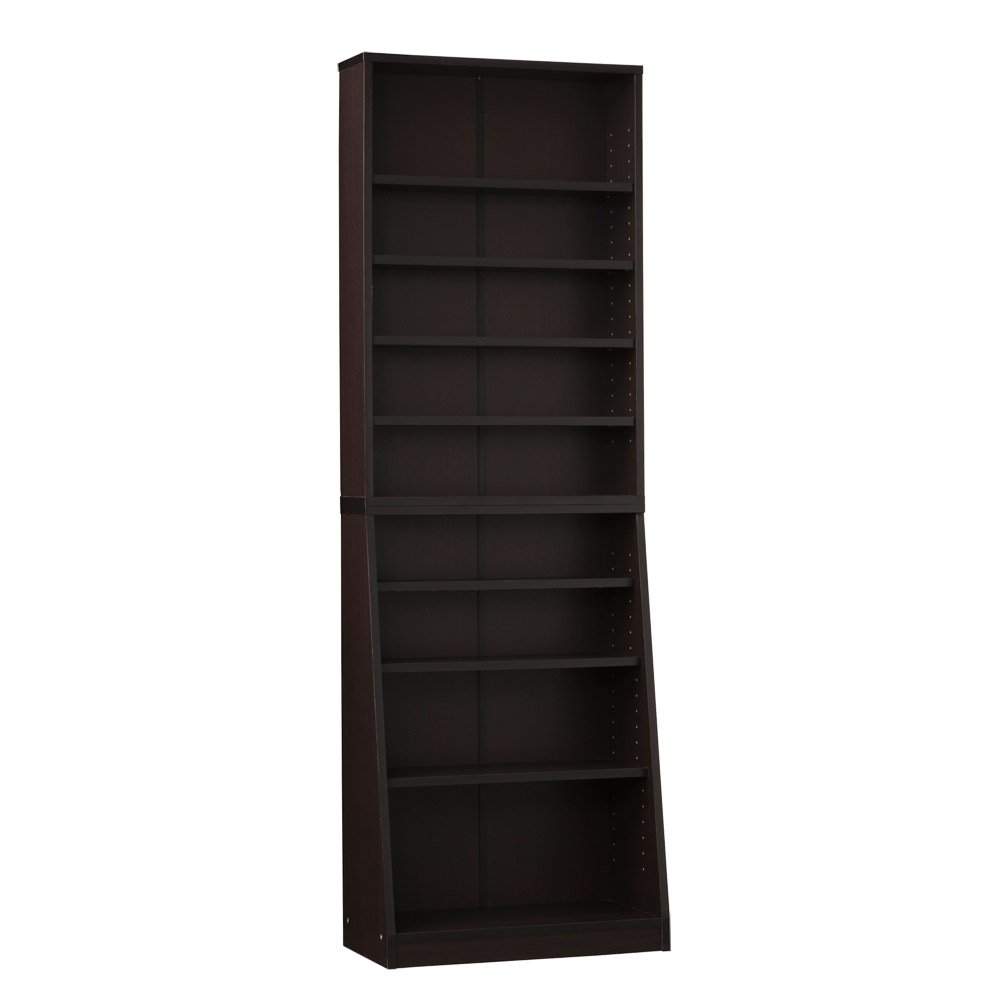 【新品・送料無料】SOHO書棚 W60 Amazon.co.jp: クロシオ SOHO書棚 W60 ブラウン 幅60cm高さ180cm 本棚