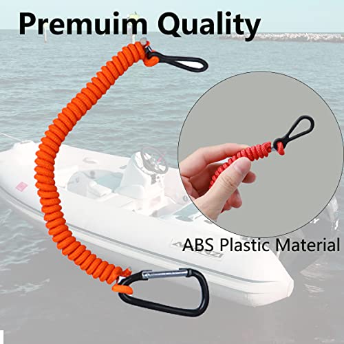 Image of 8M0092850 Boat Kill Switch Lanyard Replacement for Mercury Marine Boat Emergency Stop Switch Safety Lanyard 54 Inch