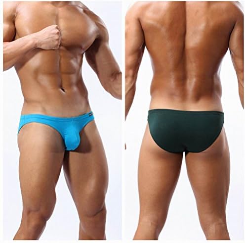 GAOGAO Model Men Briefs Men's Low Waisted Pouch Underwear