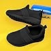 YOSFDC Toddlers Sneakers Boys Girls Tennis Shoes Kids' Slip on Shoes Fashion Walking Non-Slip Shoe for Toddlers/Little Kid Black Size 13.5