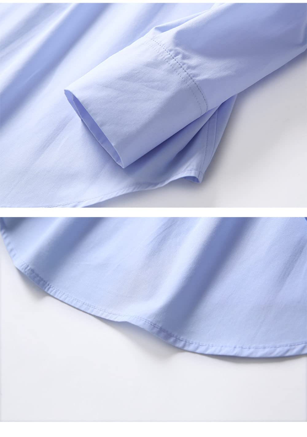 Damen Bluse Aus Baumwolle Mit Knöpfen,Blaue,Schlichte Strickjacke Mit Klassischem Revers,Tunika Hemd,Jacken Mit Tasche,Lässige T Shirt Oberteile Für Das Büro