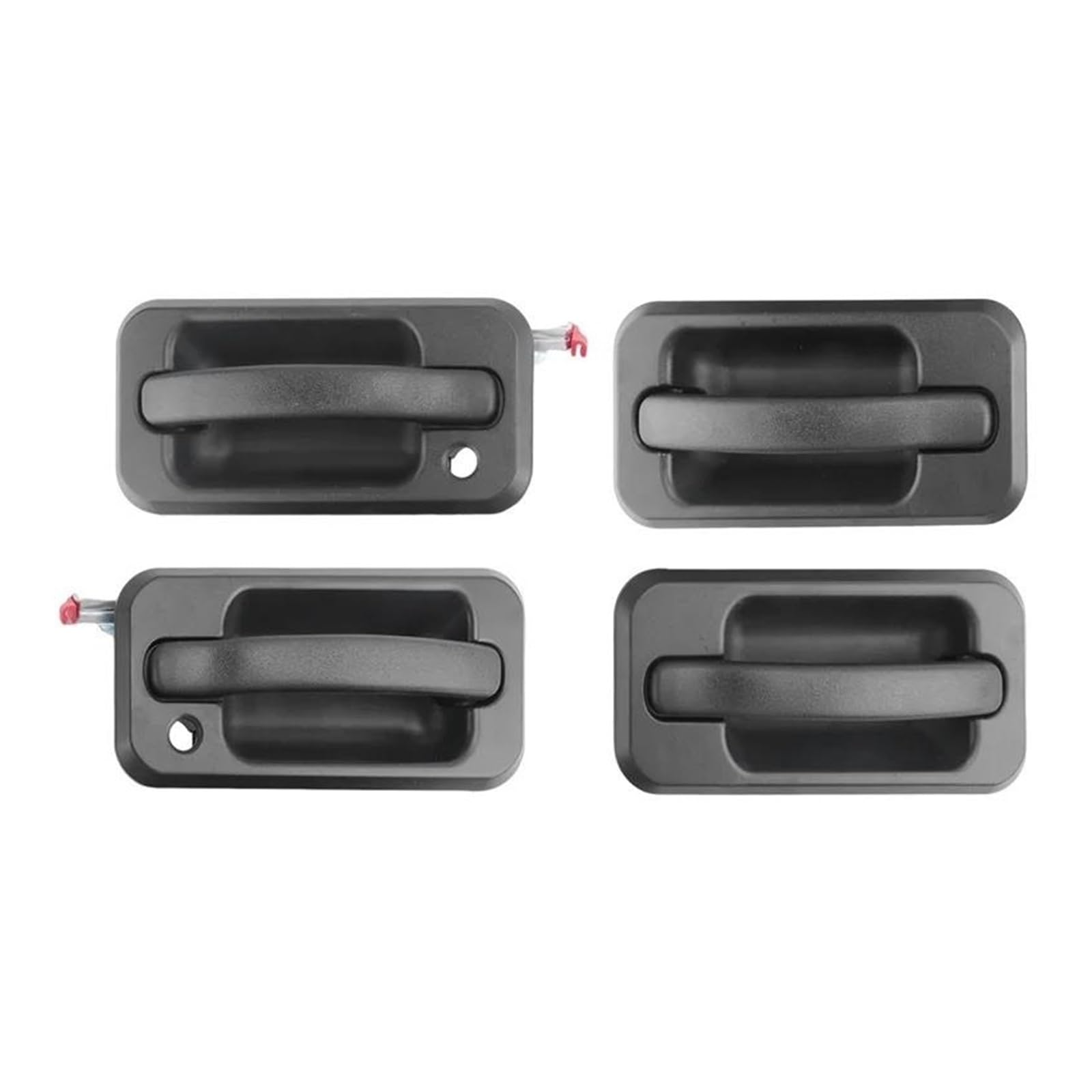 MTVTFECEWG for Hummer H2 2003-2009 131609870457 15104792 10360326 15104796 15104797 4Pcs Exterior Outside Door Handle