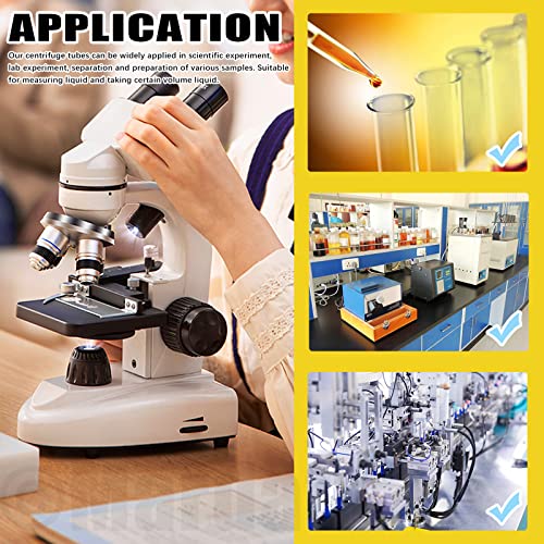 Mardatt 27Pcs 50Ml Round Bottom Centrifuge Tubes And 28 Well Centrifuge Tube Holder Set, Polypropylene Sterile Lab Test Tubes With Screw Caps Graduated Marks, Detachable Plastic Stand For Laboratory #TOP6