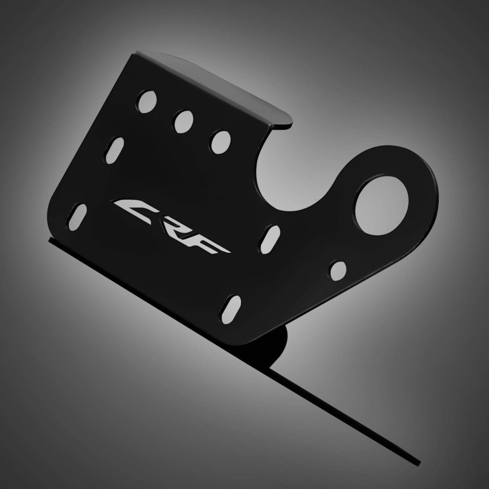 CRF450L/R-S/RL Panneau de tableau de bord avant de 2,2 cm, barres intérieures compatibles avec CRF450L CRF450R-S CRF450RL 2020-2026 en aluminium (noir)