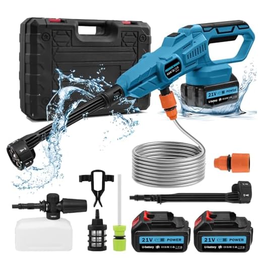 21V Cordless High Pressure Washer Kit
