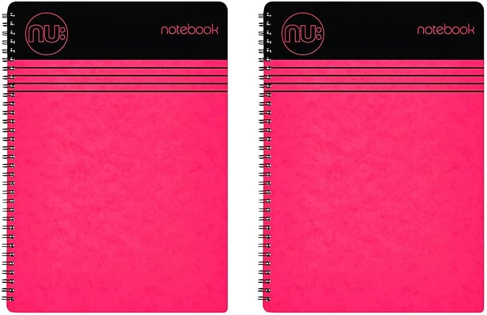 NU Notebooks - Craze Cloud Range - A4 Red Notebook - Wirebound Notebook ...