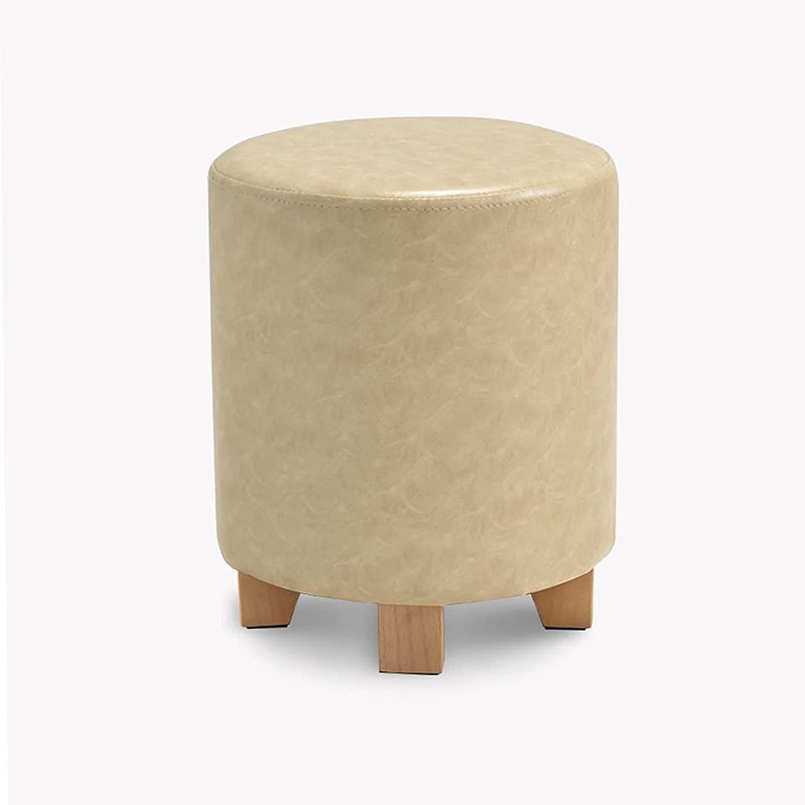 Repose-pieds pliable et polyvalent petit tabouret rembourré gain de place