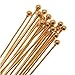 Beadaholique 22K Gold Plated Ball Head Pins 22 Gauge 3 Inches (20)