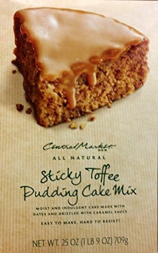 Central Market HEB Sticky Toffee Pudding Cake Mix 25 Oz (Pack of 2)