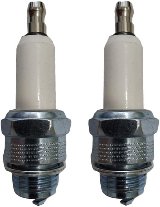 3 Candele RJ19LM Per Tosaerba 4 Tempi - Compatibili Con Briggs & Stratton 796112, Tecumseh E Altri
