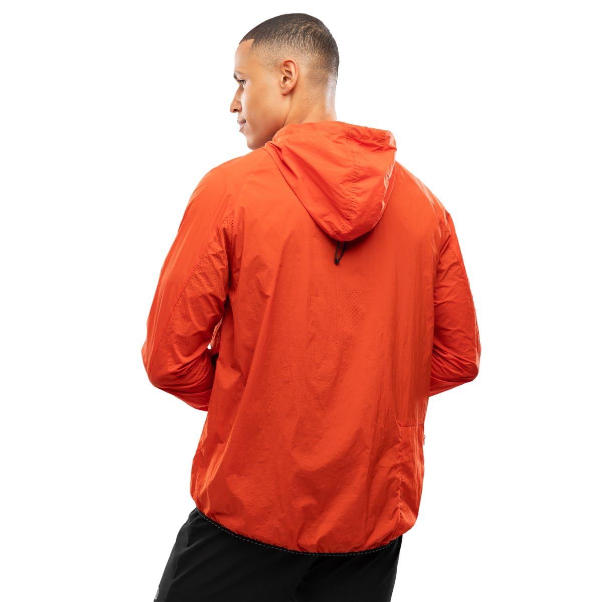 SIROKO Chaqueta cortavientos running fitness Bund Brick Rojo