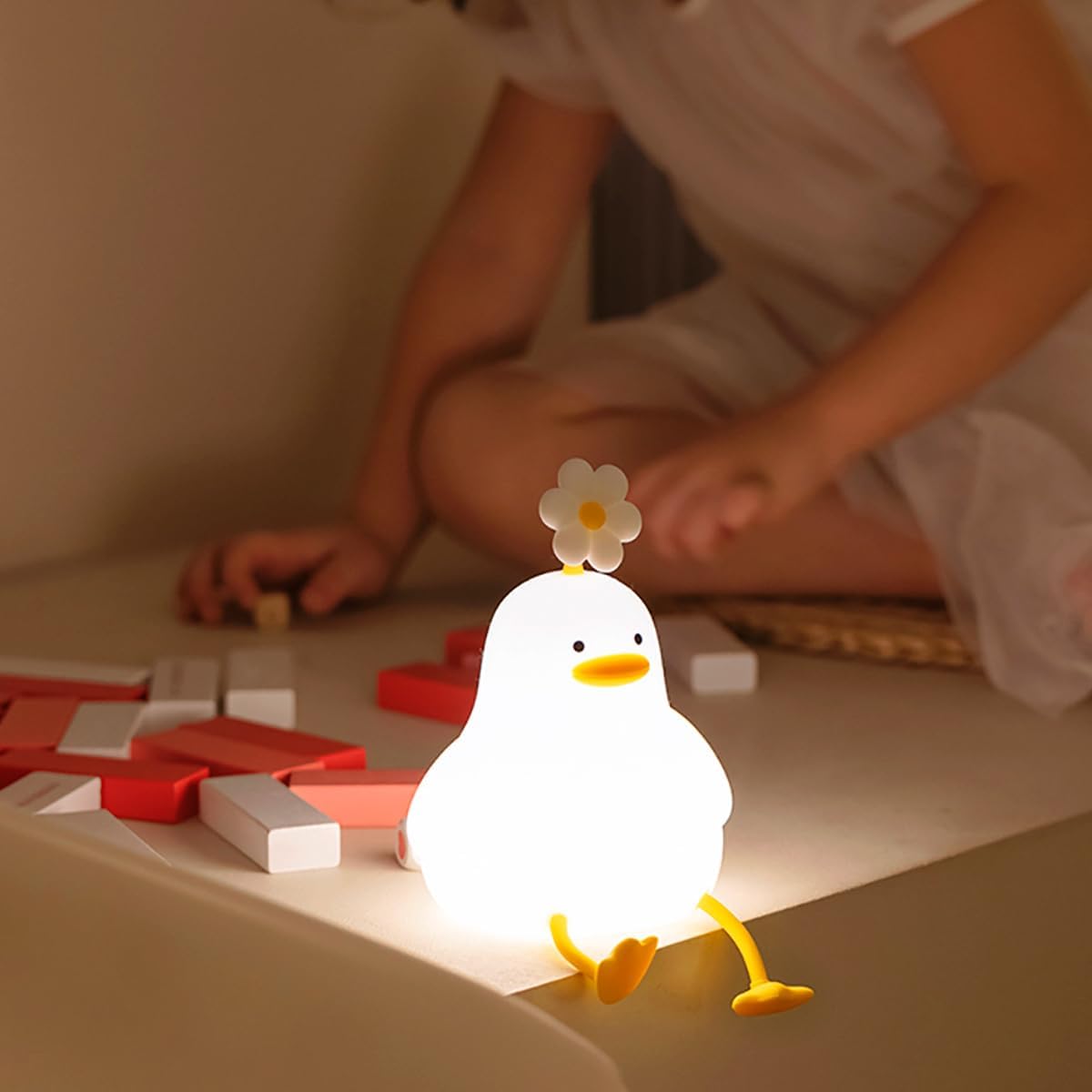 Amazon.co.jp : SUSWIMナイトライトアヒルのヘッドランプシリコン3段調