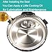 2-Pack Sealing Ring for Instant Pot 6 Quart, Food-grade Silicone Replacement Parts for Instant Pot 6 Qt, BPA-Free Accessories for Instant Pot, Lid Gasket Seal Sealing Ring for Instantpot 5&6 Qt, Clear