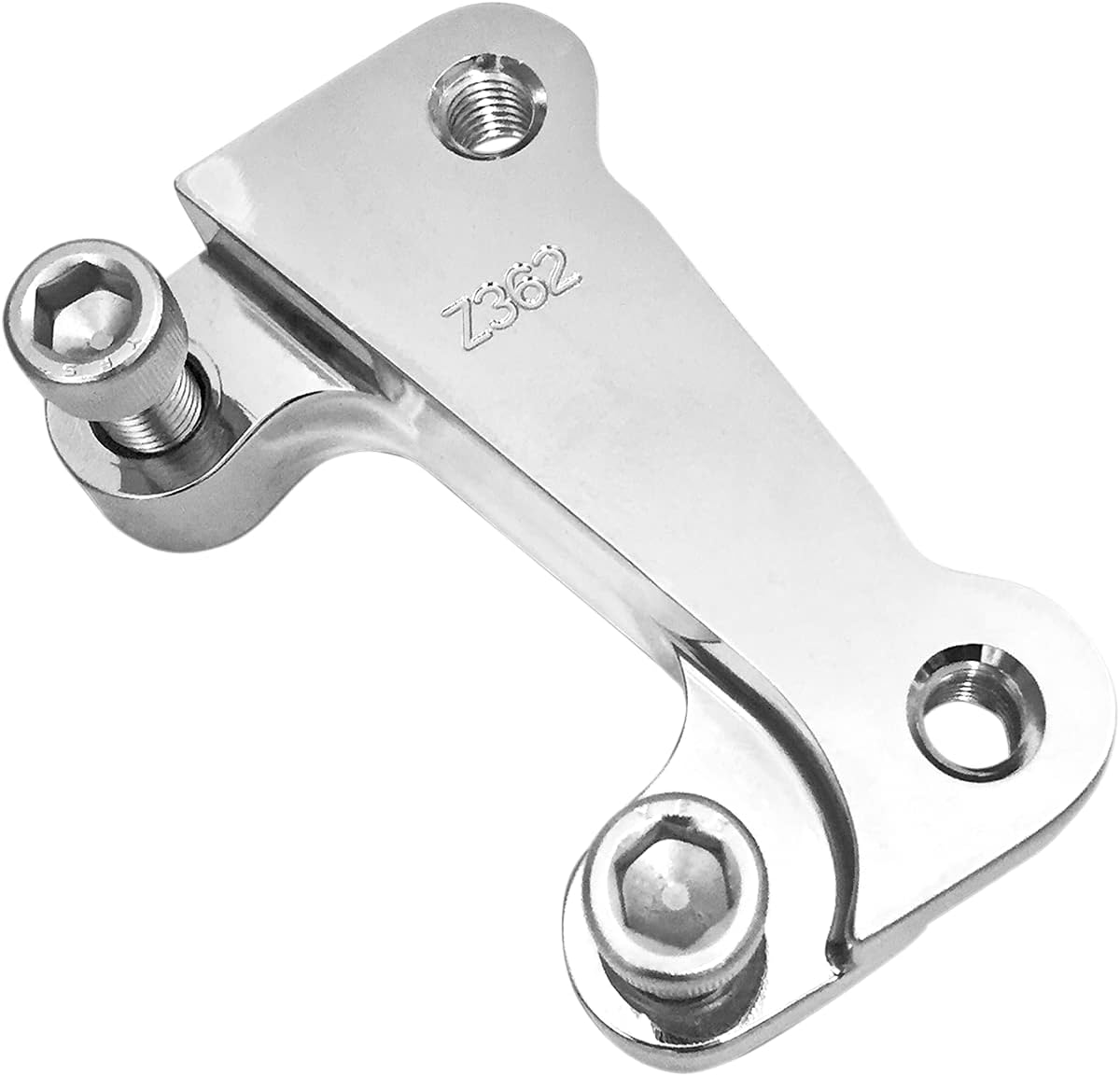 RC Components Front Caliper Adapter Bracket Kit - Chrome HD12362C