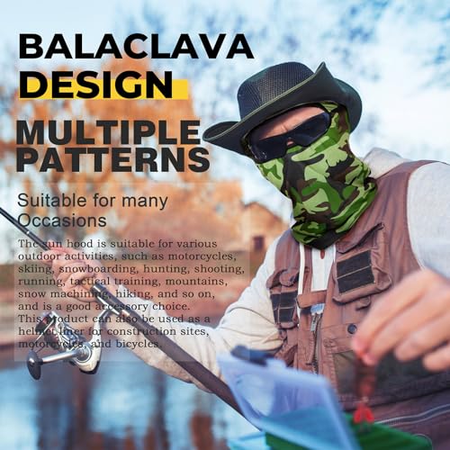 Image of 20 PCS Balaclava Ski Mask for Men Women, UV Protection Motorcycle Balaclava