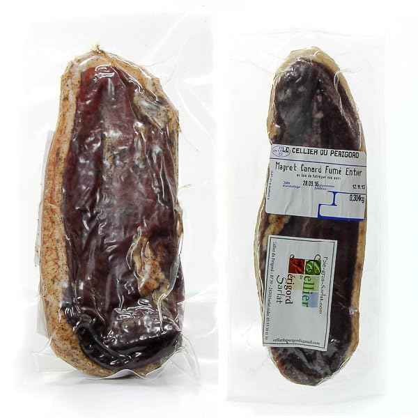 Juego de Magrets de pato ahumado y pechuga seca al vacío (aprox. 540 g