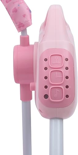 Miniatura 6 de TFCFL Cuna eléctrica para bebé, de 0 a 18 meses, columpio automático con control remoto y música, capacidad de 55.1 lbs55 libras, cuna plegable,