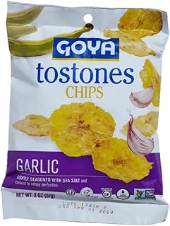 Tostones Chips Garlic Clip Strip, 2 oz, 2-Pack