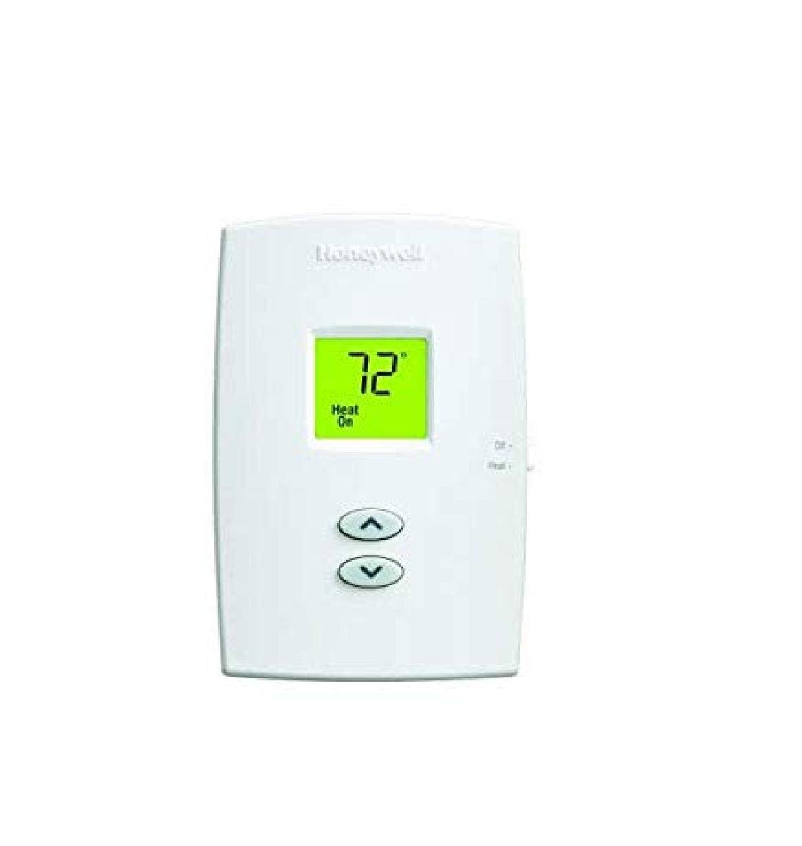 Honeywell TH1100DV1000 PRO 1000 Vertical NonProgrammable Heat Only Thermostat Dual Powered