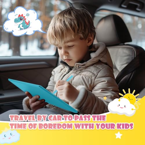 Image of EooCoo Toddler Boy Toys, Kids Gifts, 10 Inch LCD Writing Tablet, Drawing Pad, No Mess Coloring Books for Kids, Travel Games, Gifts for Boys 4-6, Educational Toys for 3 4 5 6 7 Years Old Boys and Girls