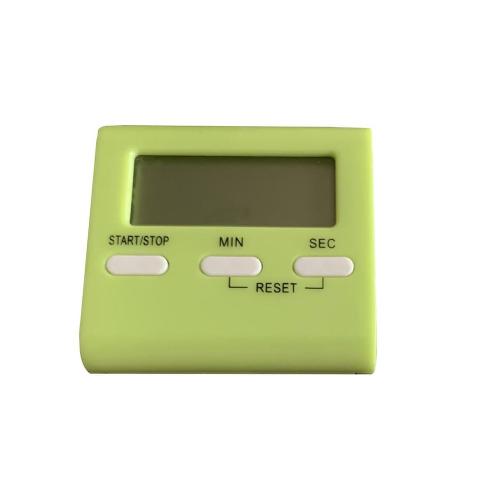 Digital Screen Kitchen Timer Large Display Square Cooking Count Up Countdown Alarm Remind Sleep Stopwatch Clock Reliable Efficient(RED)