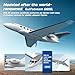 DEERC G650 RC Plane Private Jet,3-CH Remote Control Airplane Toys,2.4GHz 6-axis Gyro Stabilizer RTF Hobby Glider Aircraft Plane Easy to Fly for Beginners Kids Adults