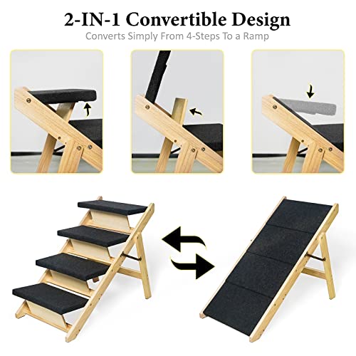 Briky DS-4-W 2-In-1 Dog Stairs/Dog Ramp With 4 Steps thumb #5