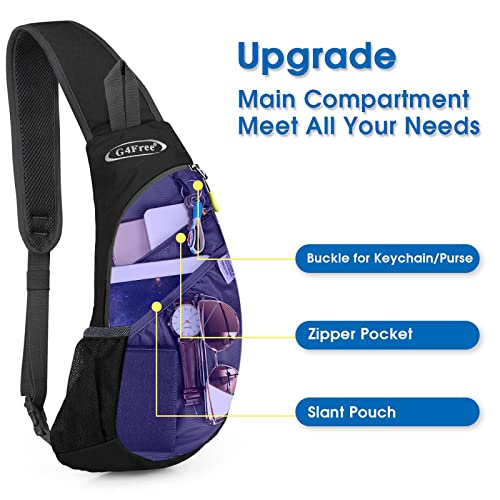 G4Free Sling Bags Men And Women Shoulder Backpack Small Crossbody Chest Sling Backpack thumb #1