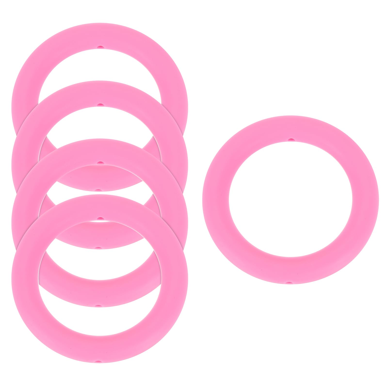 Perles rondes en silicone 65mm pour customiser vos porte-clés et bijoux nomades du quotidien