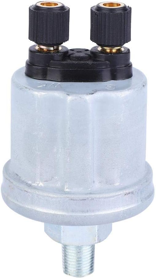 YWBL-WH Oil Pressure Sensor, 1/8-27NPTF Thread Car Engine Pressure Sensor Unit 0-10 Bar for