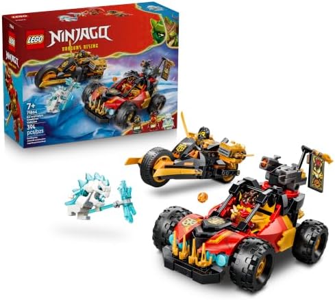 LEGO NINJAGO Kai and Cole's Combiner Vehicles 71864