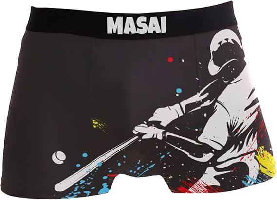 Amazon Masai ボクサーパンツ メンズ おしゃれ 下着 前閉じ 通気 吸水速乾 ボクサーブリーフ 肌着 立体成型 野球 ボクサー 通販