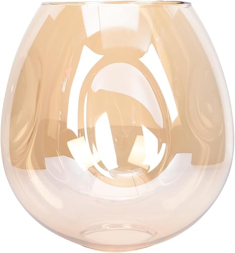 Globo de repuesto de pantalla de vidrio transparente para lámparas de pie, apliques de pared, candelabros y luces colgantes, apertura de ajuste de