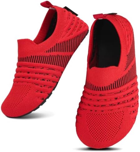 SAGUARO Hausschuhe Kinder, Leichte rutschfeste Slipper | Badeschuhe Jungen Mädchen, Angenehm zu Tragen, Leicht An- und Auszuziehen, Flexibel für Bewegung, für Zuhause und Schule