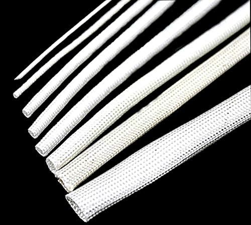 Rpi shop - 24 Meters Fiberglass Insulation Sleeves, Wire sleeve, sleeve for good wire protection, 8 Different Size(1mm, 2mm, 3mm, 4mm, 5mm, 6mm, 8mm, 10mm) Each 3 Meter
