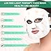 Air Tube Red Light Therapy for face, 7 Colors LED Face Mask Light Therapy, Blue Light Therapy for Acne, Red Light Therapy mask Skincare Tool 288 LEDs