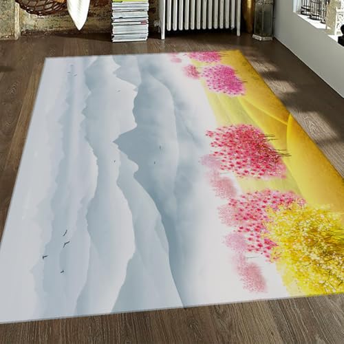 Tapis antidérapant salon 60x120cm lavable sans mue