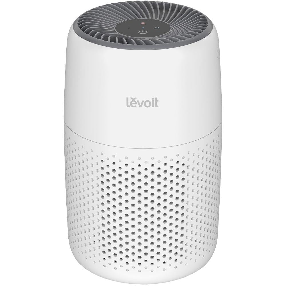 LEVOIT Purificateur d'air HEPA avec aromathérapie, 7 W, économie d'énergie, purificateur d'air avec 3 vitesses contre la moisissure, la poussière, les poils d'animaux jusqu'à 0,3 μm, pour chambre à